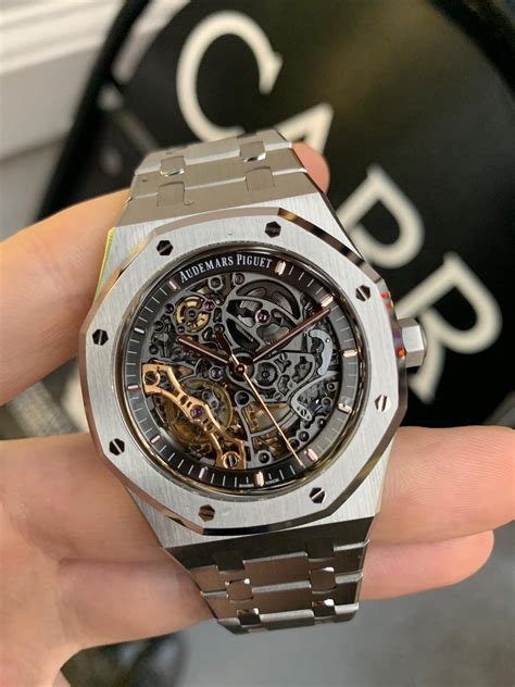 audemars piguet royal oak skeleton retail price|royal oak retail price.